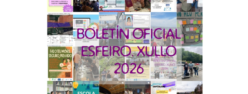 Collage de imaxes de actividades de xuño